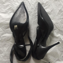 Load image into Gallery viewer, ALAIN TONDOWSKI Black leather heels