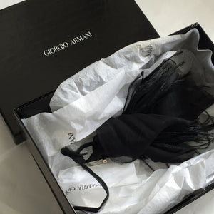 GIORGIO ARMANI Silk brooch