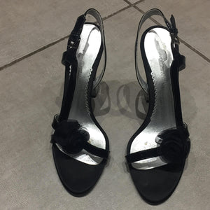 GIORGIO ARMANI lucite heels