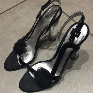 GIORGIO ARMANI lucite heels