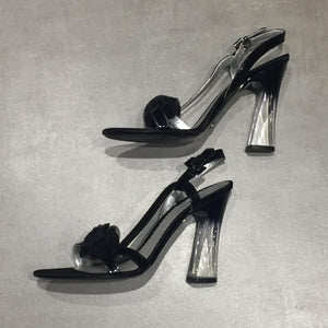 GIORGIO ARMANI lucite heels