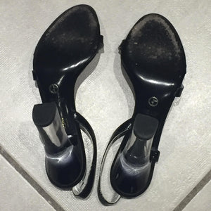 GIORGIO ARMANI lucite heels