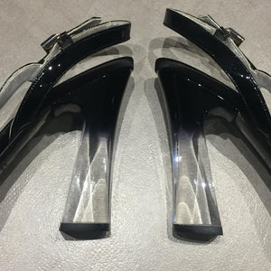 GIORGIO ARMANI lucite heels