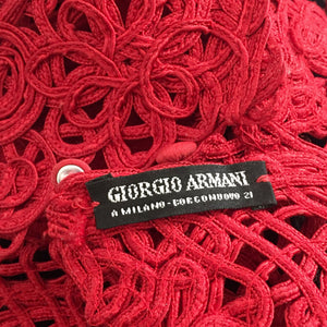 GIORGIO ARMANI Red piece