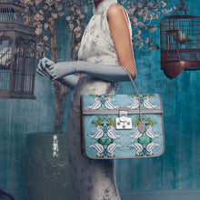 Load image into Gallery viewer, PRADA SS 1997 Silk Cheongsam brocade evening dress